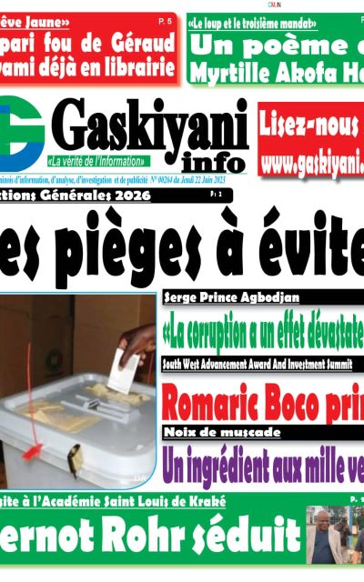 Gaskiyani du Jeudi 6Juin 2023