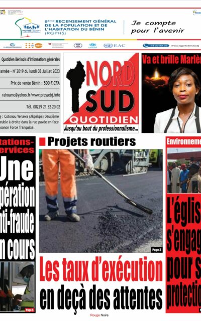 Nord Sud Quotidien du Lundi 03 Juillet 2023