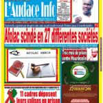 Quotidien de droit béninois L'Audace Infos du Jeudi, 06 Juillet 2023