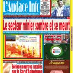 Quotidien de droit béninois L'Audace Infos du Vendredi, 07 Juillet 2023