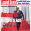 Soleil Bénin Info du Jeudi 27 Juillet