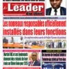 Le Leader du Jour, parution de ce Lundi 31 Juillet