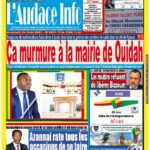 Quotidien de droit béninois L'Audace Infos du Vendredi 04 Août 2023