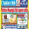 Quotidien de droit béninois L'Audace Infos du Lundi, 07 Août 2023