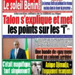 Soleil Bénin Info du Lundi 14 Août 2023