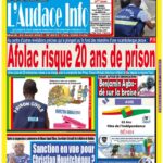 Quotidien de droit béninois L'Audace Infos du Mardi, 22 Août 2023