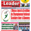 Le Leader du Jour, parution de ce Lundi 14 Août