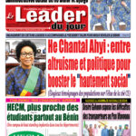 Le Leader du Jour, parution de ce Mercredi