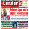Le Leader du Jour, parution de ce Mardi 8 Août