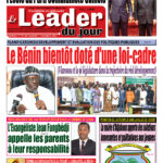 Le Leader du Jour, parution de ce Vendredi