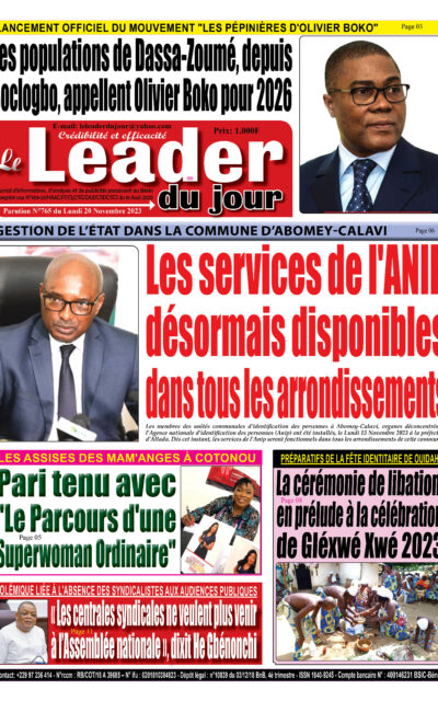 Quotidien Le Leader du Jour