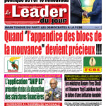 Le Leader du Jour, parution de ce Vendredi