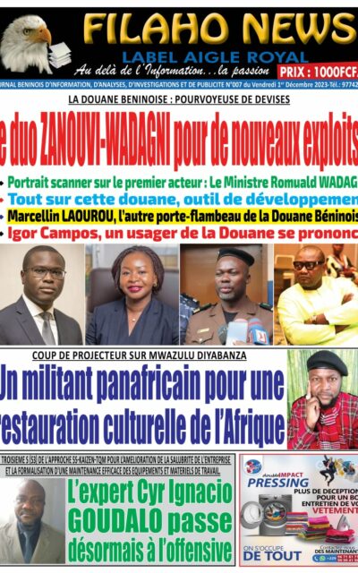 FILAHO NEWS du Vendredi 1er Décembre 2023