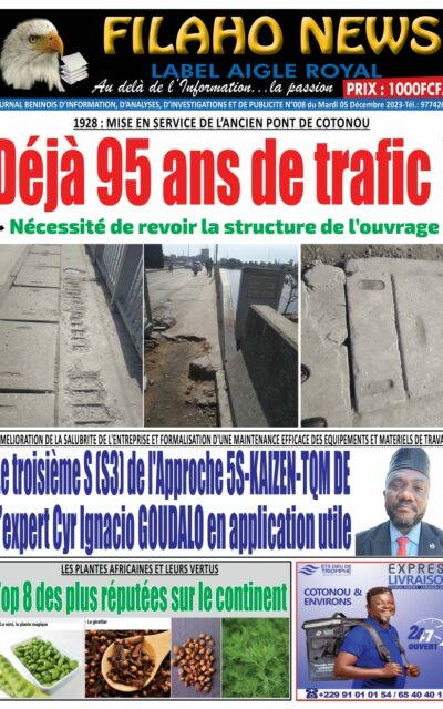 Filaho News du Mardi 05 Novembre 2023