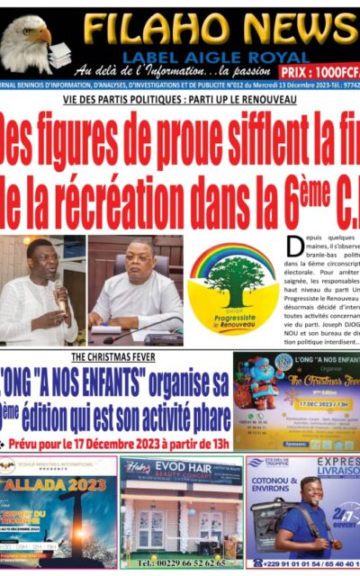 Filaho News du Mercredi 13 Décembre 2023