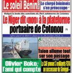 Soleil Bénin Info du Vendredi 29 Décembre