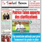 Soleil Bénin Info du Jeudi 18 Janvier 2024
