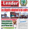 Le Leader du Jour, parution de ce Vendredi...