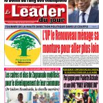 Le Leader du Jour, parution de ce Mardi...