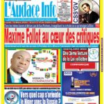 Journal de droit Béninois L'Audace Info du Mardi 19 Mars 2024.