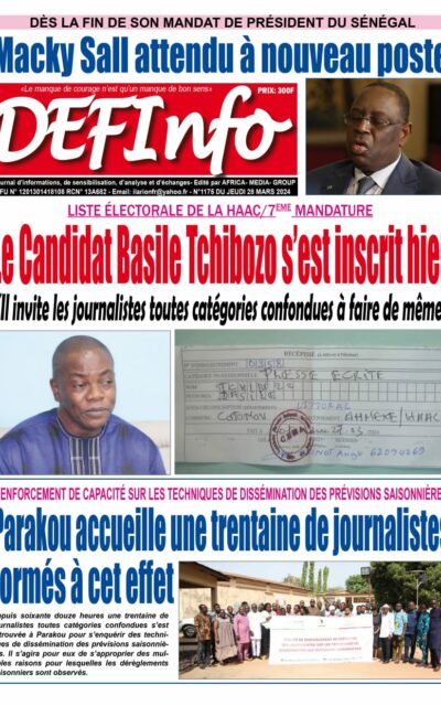 DéfInfo du Jeudi 28 Mars 2024