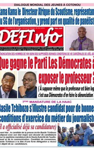 Défi Info du Vendredi 05 Avril 2024
