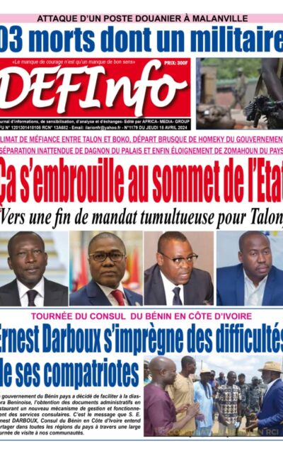 Défi Info du Jeudi du 18 Avril 2024