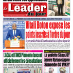 Le Leader du Jour, parution de ce Vendredi 12 Avril 2024