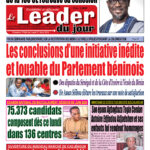 Le Leader du Jour, parution de ce Lundi 17 Juin 2024