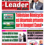 Le Leader du Jour, parution de ce Vendredi 28 Juin 2024