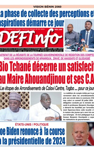 Défi Info Defi 22 Juillet 2024