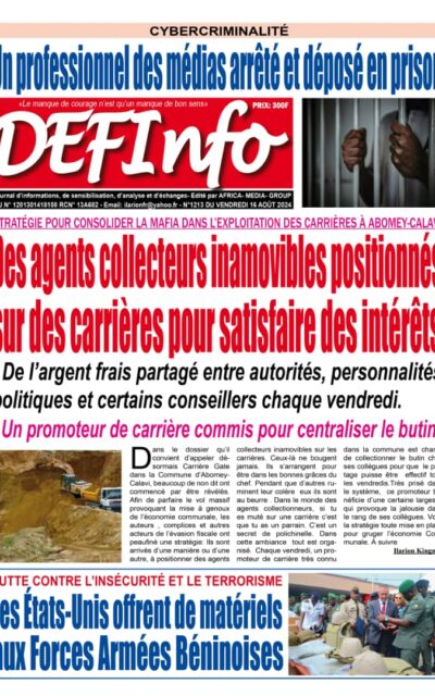 Défi Info du Vendredi 16 Août 2024