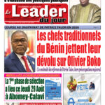 Le Leader du Jour, parution de ce Jeudi 29 Août 2024