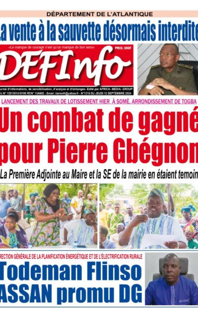 Défi Info du Jeudi 12 Septembre 2024