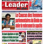 Le Leader du Jour, parution de ce Vendredi 18 Octobre 2024