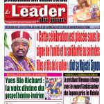Le Leader du Jour, parution de ce Mardi 10 Décembre 2024