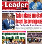 Le Leader du Jour, parution de ce Lundi 23 Décembre 2024
