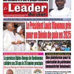 Le Leader du Jour, parution de ce Lundi 2 Janvier 2025
