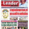 Le Leader du Jour, parution de ce Lundi 20 Janvier 2025