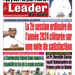 Le Leader du Jour, parution de ce Vendredi 24 Décembre 2025