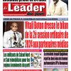 Le Leader du Jour, parution de ce Vendredi 31 Janvier 2025